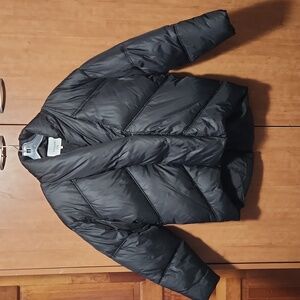 Frame Black Puffer Coat